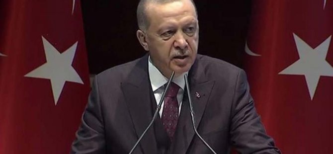 CUMHURBAŞKANI ERDOĞAN'DAN KONGRE ÇIKIŞI