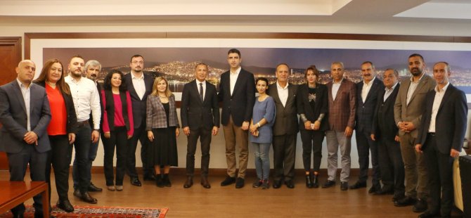 CHP KARTAL İLÇE BAŞKANLIĞI'NDAN GÖKHAN YÜKSEL'E ZİYARET