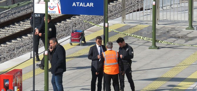 KARTAL MARMARAY'DA FECİ KAZA! YAŞLI ADA RAYLARA DÜŞTÜ