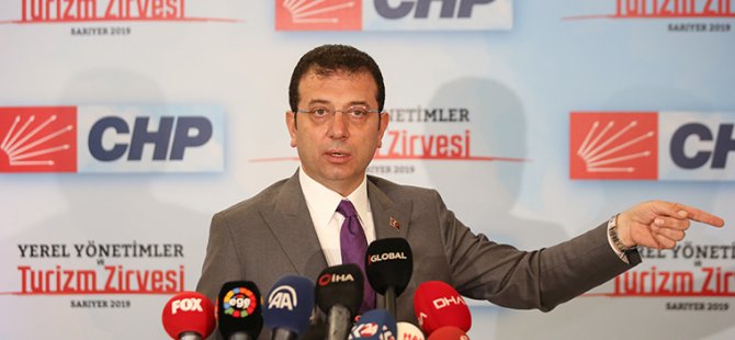 İMAMOĞLU:'' MANSUR YAVAŞA YAPILAN İFTİRA SÜRECİNİ KINIYORUM''