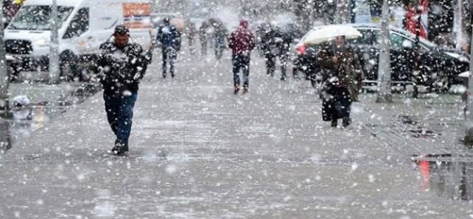 METEOROLOJİ'DEN  İSTANBUL'A KAR VE FIRTINA UYARISI