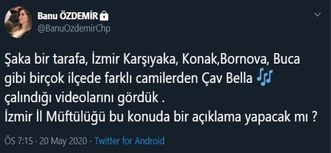 ÇAV BELLA PROVAKSYONUNA TUTUKLAMA