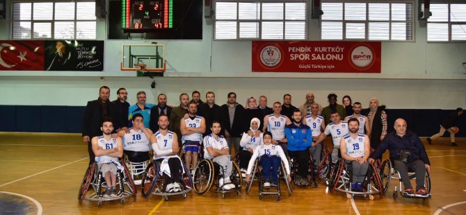 PENDİK BELEDİYESİ TEKERLEKLİ SANDALYE BASKETBOL TAKIMI  SÜPER LİGE YÜKSELDİ