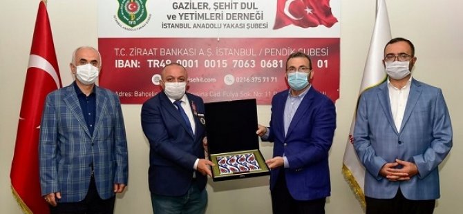 BAŞKAN AHMET CİN'DEN GAZİLER GÜNÜ'NDE ANLAMLI ZİYARET