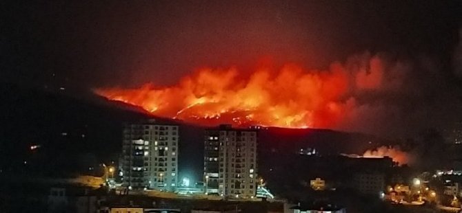 HATAY'DAKİ YANGINI PKK TERÖR ÖRGÜTÜ ÜSTLENDİ