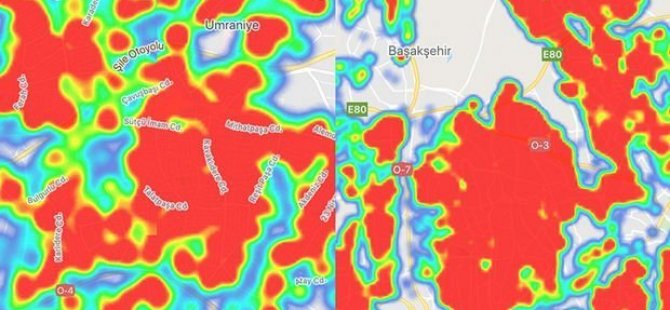 İSTANBUL'DA KORANAVİRÜS ALARMI! İLÇELER KIRMIZIYA BOYANDI