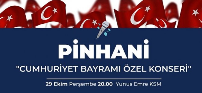 PENDİK BELEDİYESİ'NDEN 29 EKİM CUMHURİYET BAYRAMI'NA ÖZEL KONSER