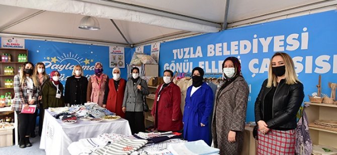 TUZLA FUARINDA  SATILAN HER ÜRÜN İHTİYAÇ SAHİPLERİNİN YÜREKLERİNİ ISITACAK