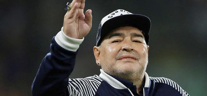 ARJANTİNLİ EFSANE FUTBOLCU MARADONA HAYATINI KAYBETTİ