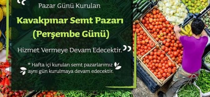 PENDİK'TE PAZAR YERLERİNE YENİ DÜZENLEME