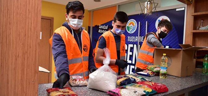 TUZLA GENÇLİK MERKEZİ ÖĞRENCİLERİ GÖNÜLLERE DOKUNUYOR