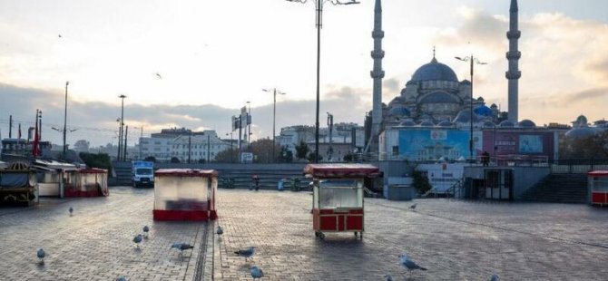 TÜRKİYE PERŞEMBE GÜNÜNDEN İTİBAREN 3 HAFTALIK TAM KAPANMAYA GİRİYOR