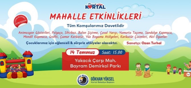 KARTALLI ÇOCUKLAR TATİL SEVİNCİNİ DOYASIYA YAŞAYACAK