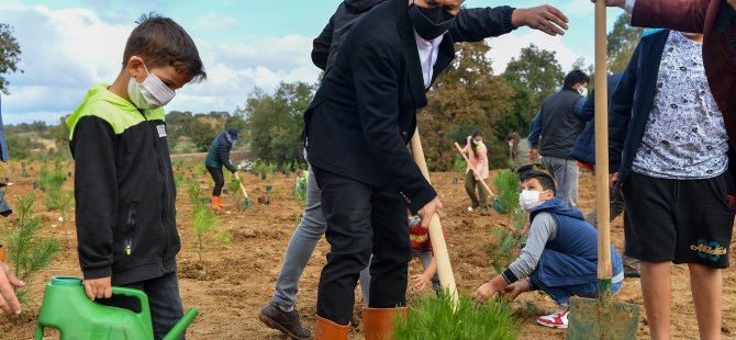 TUZLA BELEDİYESİ’NDEN MANAVGAT’A 5 BİN FİDAN BAĞIŞI