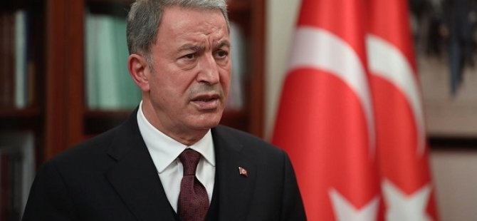 MİLLİ SAVUNMA BAKANI HULUSİ AKAR'DAN SINIR GÜVENLİĞİ AÇIKLAMASI