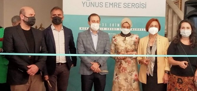 PENDİK BELEDİYESİ  SANAT SEZONUNU ''BİR DEM YUNUS'' SERGİSİ İLE AÇTI