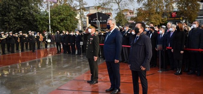 GAZİ MUSTAFA KEMAL ATATÜRK TUZLA'DA  TÖRENLERLE ANILDI