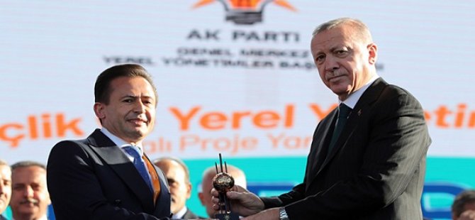 KAMPÜS TUZLA PROJESİNE CUMHURBAŞKANI ERDOĞAN'DAN ÖDÜL