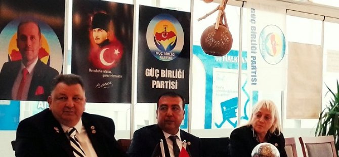 GÜÇ BİRLİĞİ PARTİSİ YEREL BASIN MENSUPLARIYLA BİR ARAYA GELDİ