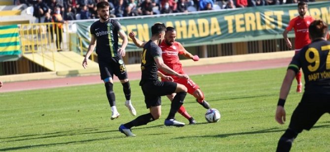 PENDİKSPOR ŞANLIURFA'DAN 1 PUAN ALARAK DÖNDÜ