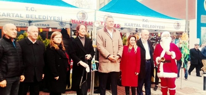 KARTAL BELEDİYESİ'NDEN KADIN EMEĞİ YILBAŞI PAZARINA TAM DESTEK