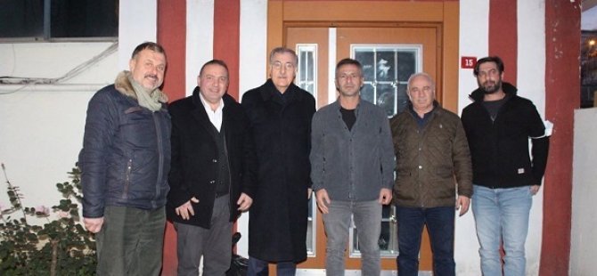 AK PARTİ KARTAL İLÇE BAŞKANI EBUBEKİR TAŞYÜREK'TEN KARTALSPOR'A ANLAMLI ZİYARET