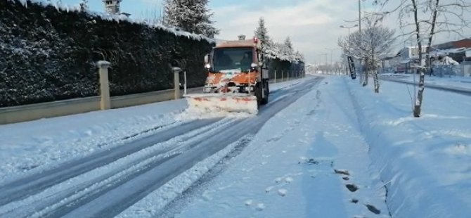 TUZLA’DA KARLA MÜCADELE ÇALIŞMALARI GECE BOYUNCA SÜRDÜ