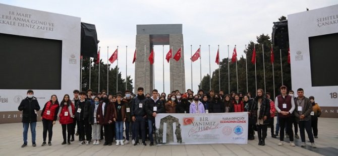 TUZLALI ÖĞRENCİLERE ÇANAKKALE DESTANI ANLATILIYOR