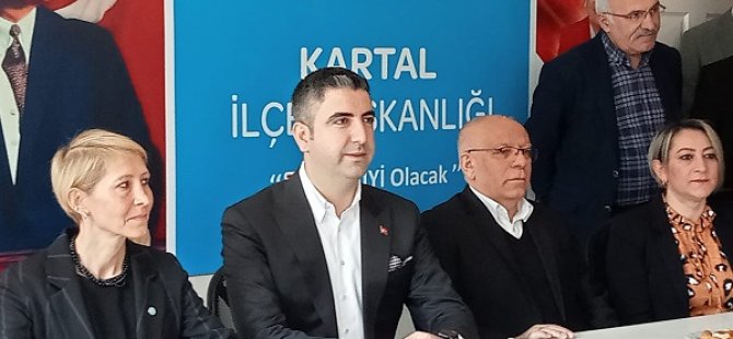 BAŞKAN GÖKHAN YÜKSEL'DEN İYİ PARTİ KARTAL İLÇE BAŞKANLIĞI'NA ZİYARET