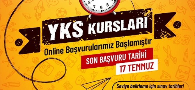 YKS, LGS VE TAKVİYE KURSLARI’NIN KAYITLARI BAŞLADI