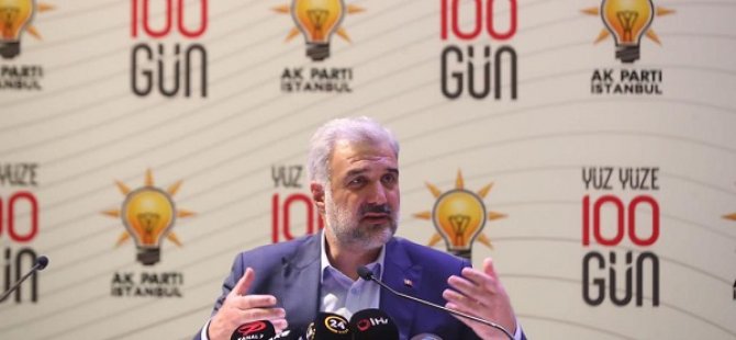 AK PARTİ İSTANBUL İL BAŞKANLIĞI YÜZ GÜNLÜK PROGRAMLA SAHAYA İNİYOR