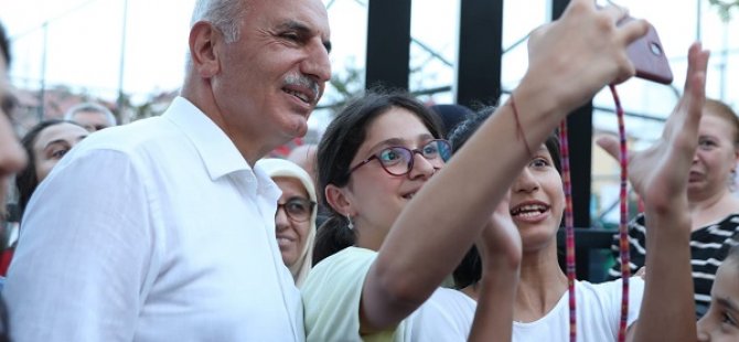 BAŞKAN İSMET YILDIRIM MERİÇ MAHALLESİ'NDE HALKLA BİR ARAYA GELDİ