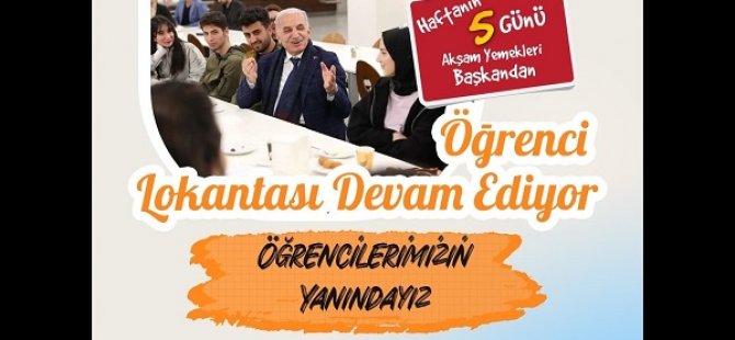 ÜMRANİYE'DE ÖĞRENCİ LOKANTASI'NDA SOFRALAR YENİDEN KURULUYOR