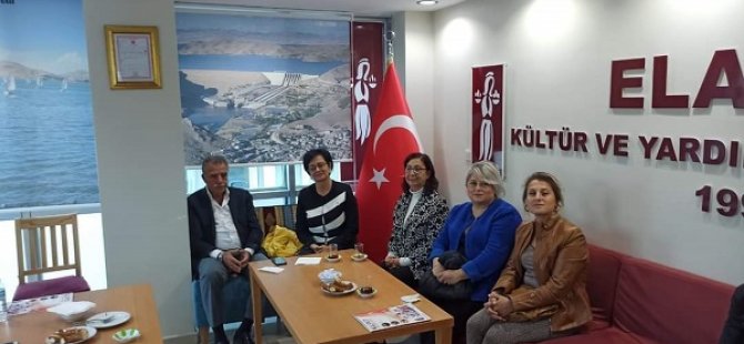 DOĞRU PARTİ KARTAL İLÇE BAŞKANLIĞI'NDAN ELAZIĞ KÜLTÜR VE YARDIMLAŞMA DERNEĞİ'NE ZİYARE