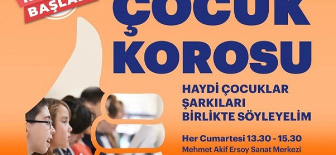 PENDİK BELEDİYESİ SANAT AKADEMİSİ ÇOCUK KOROSU KAYITLARI BAŞLADI