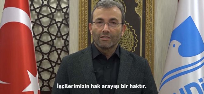 BAŞKAN AHMET CİN;''TEMİZLİK İŞÇİLERİ ÇALIŞANLARIMIZ İŞLERİNİN BAŞINDADIR''