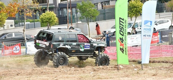 'EXTREME OFF ROAD YARIŞI' PENDİK'TE NEFES KESTİ