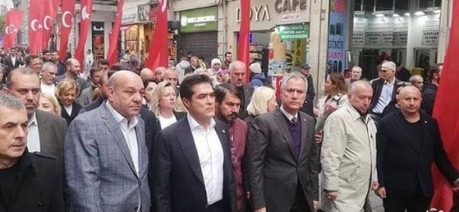 İYİ PARTİ İSTANBUL İL BAŞKANI BUĞRA KAVUNCU'DAN TAKSİM MEYDANI'NA ZİYARET