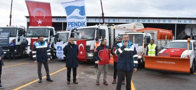 PENDİK BELEDİYESİ İŞ MAKİNESİ VE KAMYON FİLOSUNU YENİLEDİ