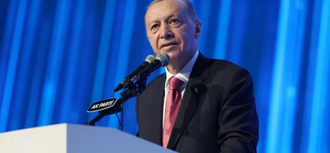 CUMHURBAŞKANI RECEP TAYYİP ERDOĞAN SEÇİM BEYANNAMESİNİ AÇIKLADI