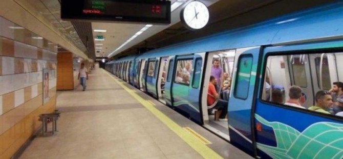 1 MAYIS VE 19 MAYIS'TA METRO SEFERLERİ ÜCRETSİZ OLACAK