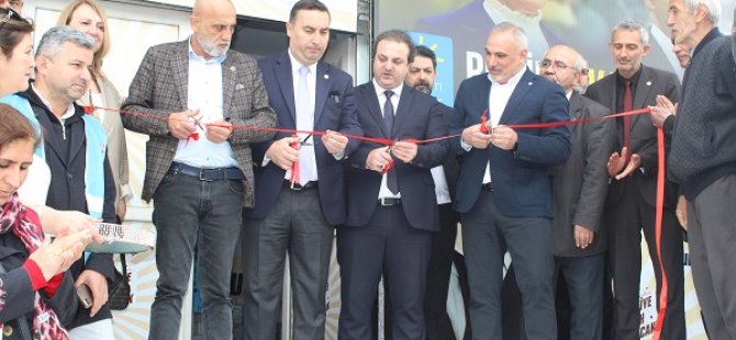 İYİ PARTİ PENDİK İLÇE BAŞKANLIĞI ERTUĞRULGAZİ MAHALLESİ'NDE İRTİBAT OFİSİNİ AÇTI