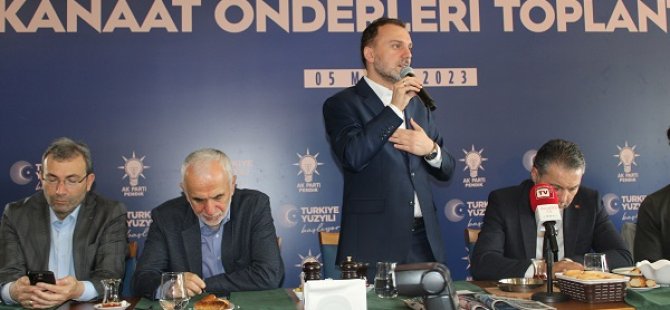 AK PARTİ GENEL BAŞKAN YARDIMCISI ERKAN KANDEMİR PENDİK'TE STK TEMSİLCİLERİ İLE BULUŞTU