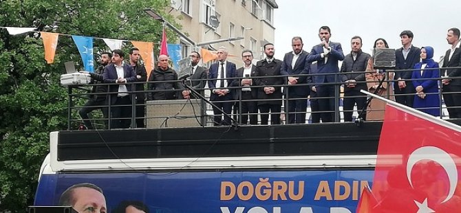 AK PARTİ İSTANBUL 1. BÖLGE MİLLETVEKİLİ ADAYI MURAT KURUM MALTEPE'DE HALKA SESLENDİ