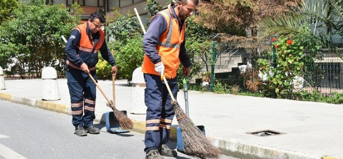 PENDİK'TE TOPLU MINTIKA TEMİZLİĞİ  BAŞLADI