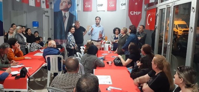 CHP TOPSELVİ  MAHALLE BİRİMİ 28 MAYIS SEÇİMLERİNE  TAM KADRO HAZIR