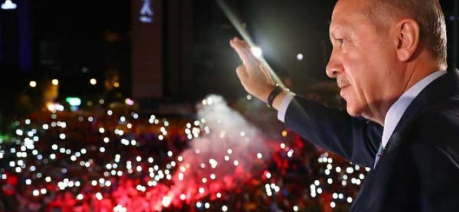 CUMHURBAŞKANI ERDOĞAN YÜZDE 52.01 OY ORANI İLE YENİ BİR ZAFER DAHA KAZANDI