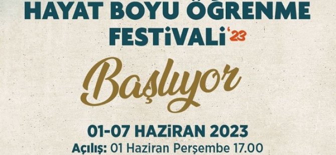 PENDİK'TE HAYAT BOYU ÖĞRENME FESTİVALİ BAŞLIYOR