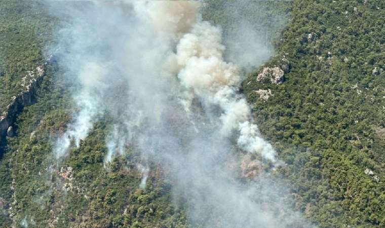 KEMER'DE'Kİ  ORMAN YANGINI! 4 GÜNÜNDE HAVADAN VE KARADAN MÜDAHALE SÜRÜYOR