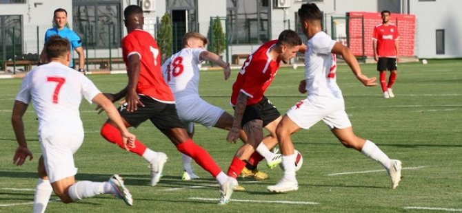 PENDİKSPOR HAZIRLIK MAÇINDA ANTALYASPOR'LA 1-1 BERABERE KALDI